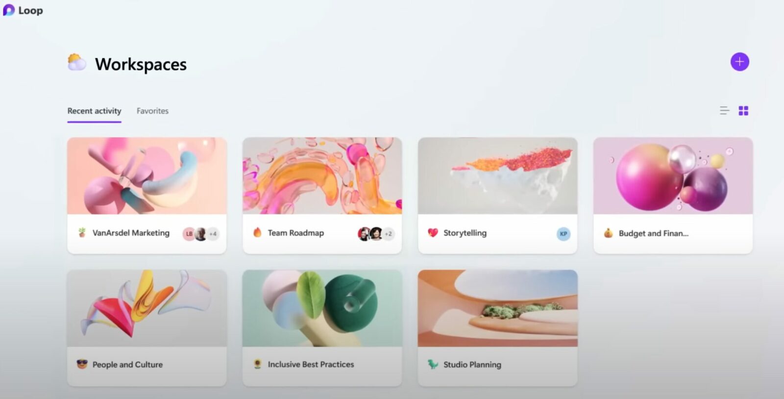 Loop Workspaces Bildquelle Microsoft