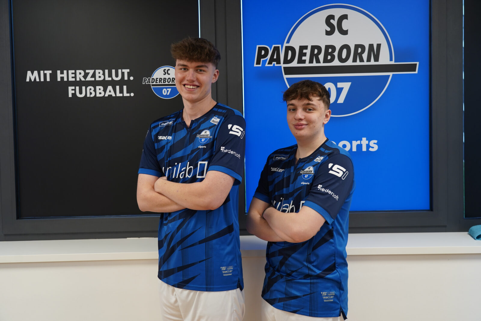 Jonny und Chaser vom SC Paderborn 07 SC Paderborn 07 eSport