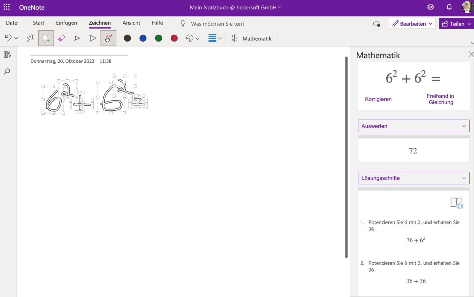 OneNot Mathematik