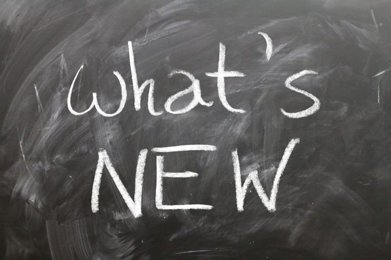 whats new sign
